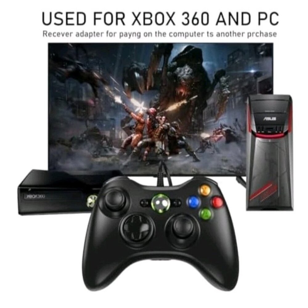 Etpark X-BOX 360 Controller Wired FOR CONSOLE OR PC BNIB